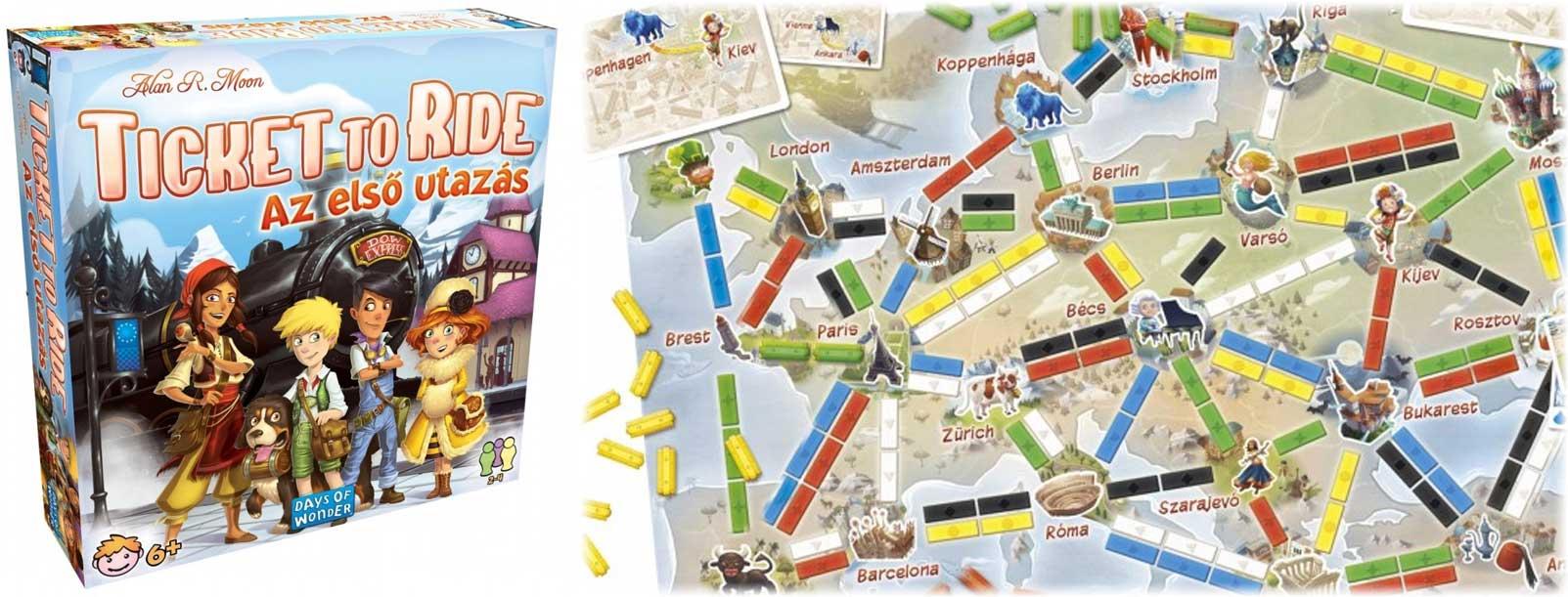 Ticket to Ride: Az első utazás Ticket to Ride: Az első utazás