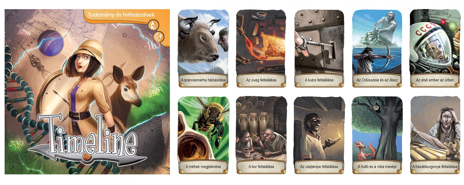 Timeline: Tudomány és felfedezések Timeline: Tudomány és felfedezések