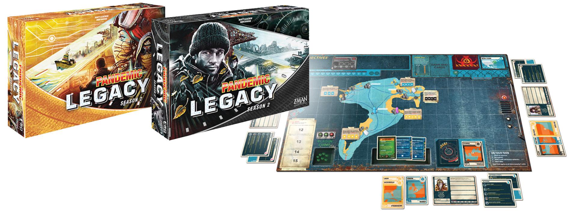 Pandemic Legacy 2. évad Pandemic Legacy 2. évad