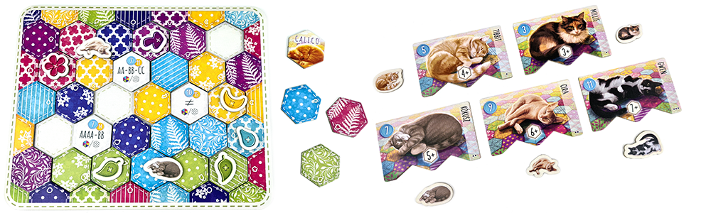 Calico – Foltok, cicák, takarók családi társasjáték
