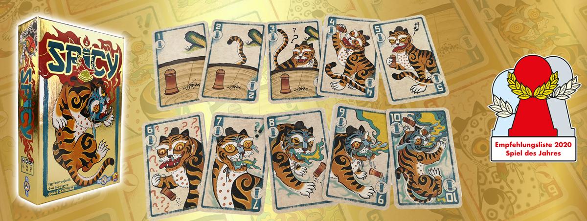 Spiel des Jahres ajánlott Spicey