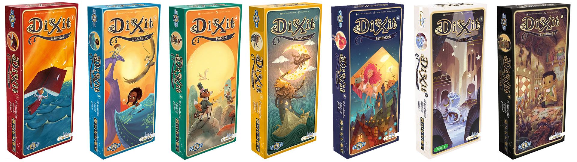 Dixit kiegészítők Dixit kiegészítők