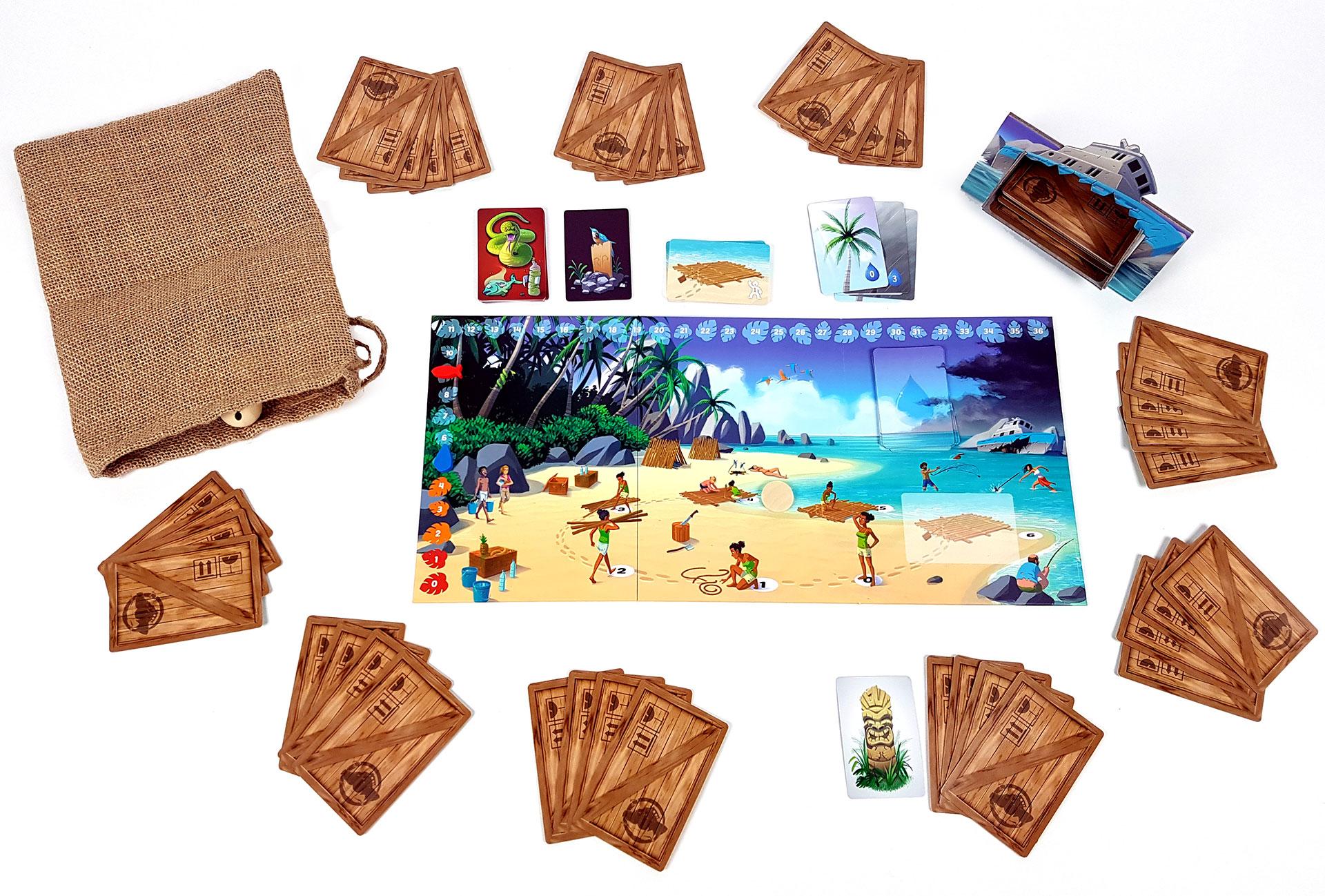 Hellapagos – Hajótöröttek szigete Hellapagos – Hajótöröttek szigete társasjáték