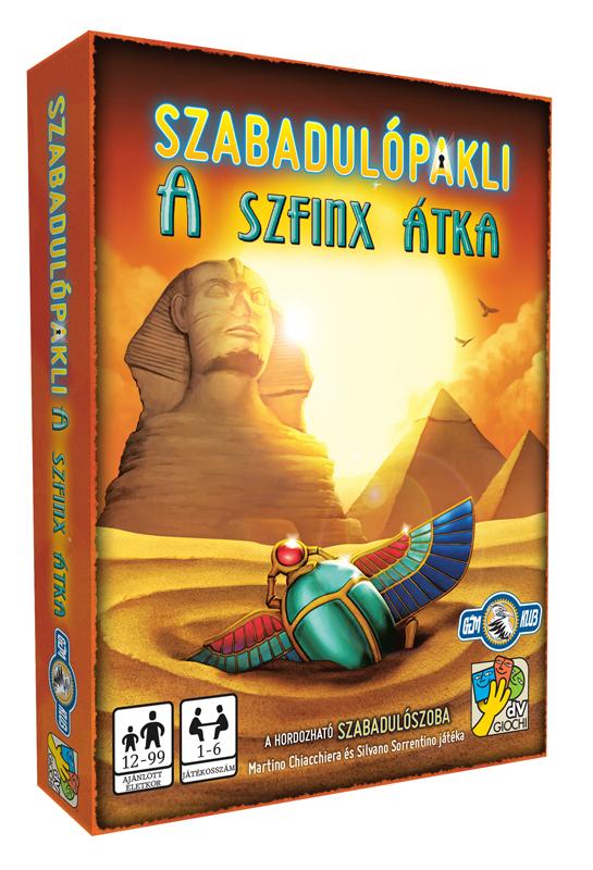 Szabadulópakli: A szfinx átka társasjáték Szabadulópakli: A szfinx átka társasjáték