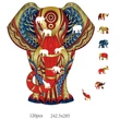 Fa puzzle – Elefánt (FSC-wood)