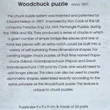 VIP-puzzle: Woodchuck