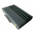 Backgammon - szürke műbőr koffer (38cm) - 604165