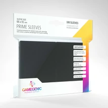 GameGenic Prime Sleeves, fekete - 66x91mm (100 db/csomag)