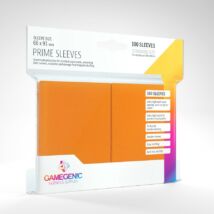 GameGenic Prime Sleeves, narancs - 66x91mm (100 db/csomag)