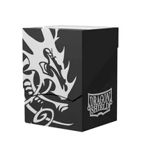 Dragon Shield: Deck Shell: 100+ Fekete/Fekete