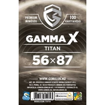 GK Gamma X - Titan kártyavédő (56x87 mm)