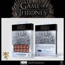 Dobókocka készlet, GoT Lannister 10xD6 szett