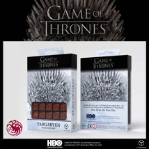 Dobókocka készlet, GoT Targaryen 10xD6 szett