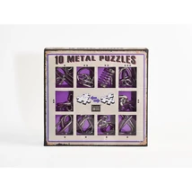 10 Metal Puzzle Set - lila *-***