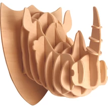 Gepetto's Workshop - Rinocéroszfej- 3D fapuzzle, 473176