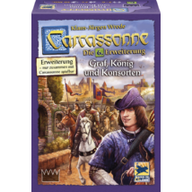 Carcassonne 6. kiegészítő - Graf, König und Konsorten (új kiadás)