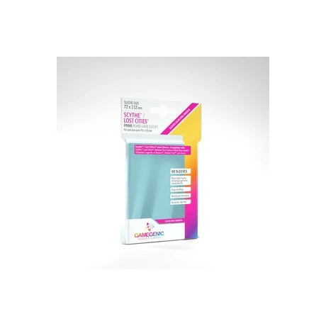 GameGenic Prime Scythe/Lost Cities sleeves - 72x112 mm (60 db/csomag)