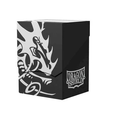 Dragon Shield: Deck Shell: 100+ Fekete/Fekete Dragon Shield: Deck Shell: 100+ Fekete/Fekete