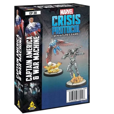Marvel: Crisis Protocol - Captain America & War Machine