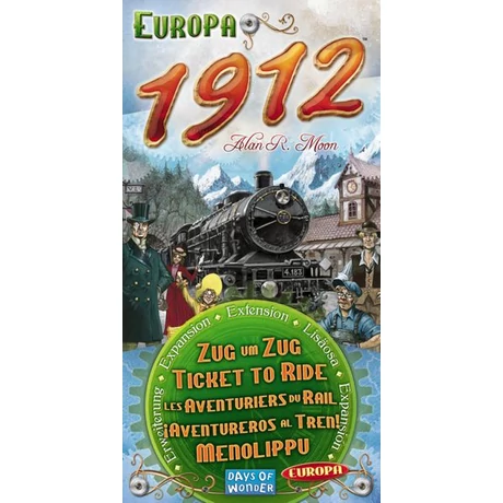 Ticket to Ride Europe 1912 kiegészítő Ticket to Ride Europe 1912 kiegészítő
