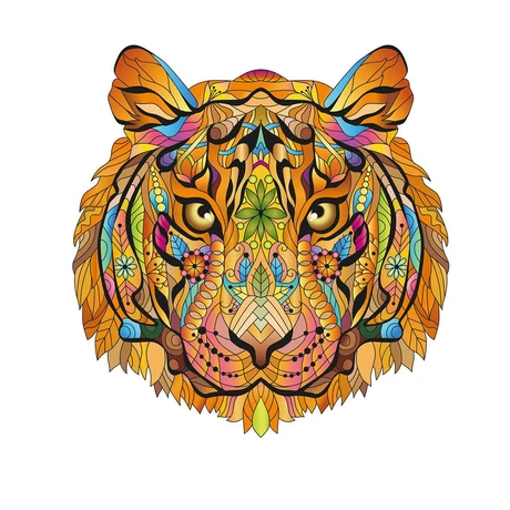 Fa puzzle – Tigris (FSC-wood)