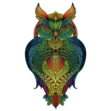 Fa puzzle – Bagoly (FSC-wood)