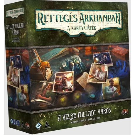 Rettegés Arkhamban - A kártyajáték: A vízbe fulladt város nyomozó kiegészítő
