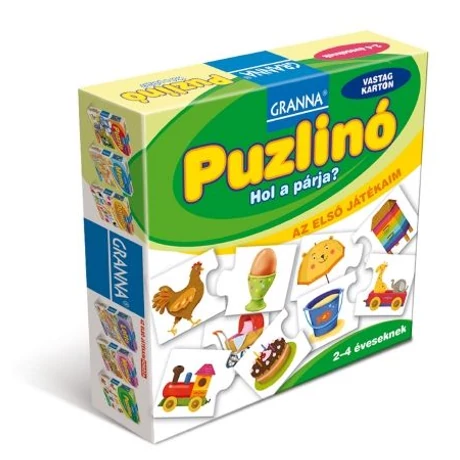 Az első játékaim Puzzlinó – Hol a párja?
