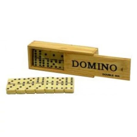 Dominó dupla hatos, fehér 695105