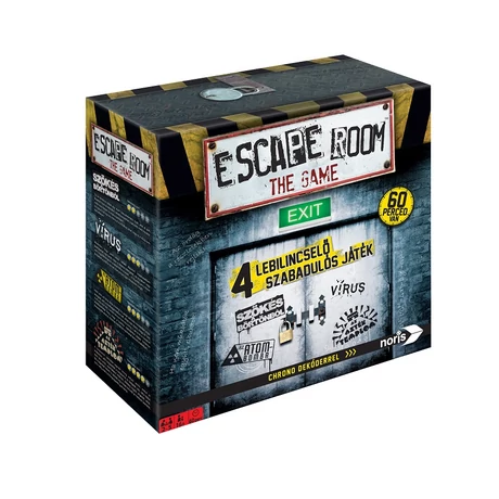 Escape Room - 4 lebilincselő szabadulós játék Escape Room - 4 lebilincselő szabadulós játék