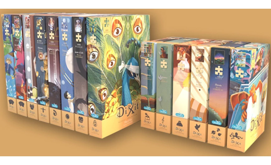 Megérkezett a Dixit puzzle teljes szériája!